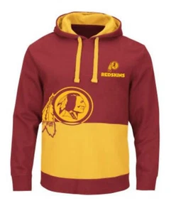 Washington Redskins Size Small Hooded Pullover Sweatshirt - Maroon - Picture 1 of 3