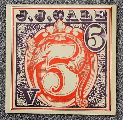J.J. Cale 5 Vinyl Record 1979 Mercury Very Good Condition - Image 1 of 4