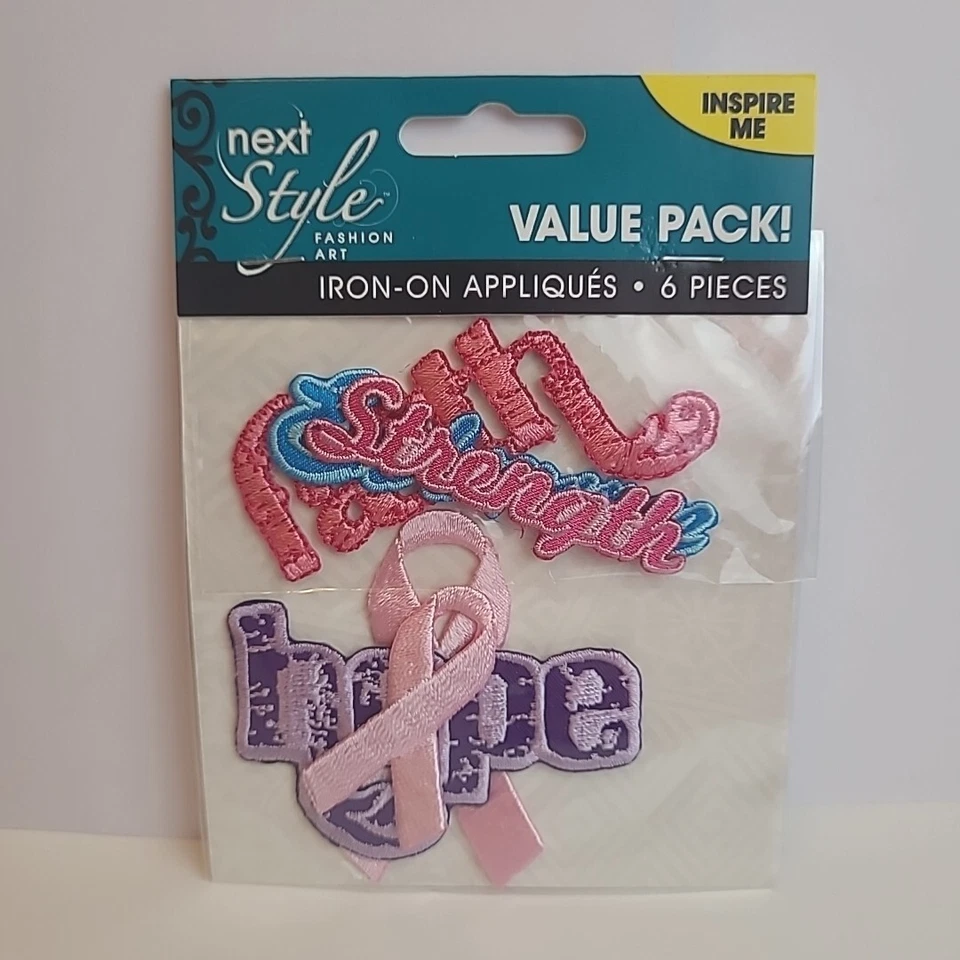 Inspire Me Iron On Patches 6 Pc. Next Style - Image 1 of 4