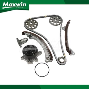 Fits 1998 Chevrolet Prizm Toyota Corolla 1.8L Timing Chain Kit Water Pump 1ZZFE - Picture 1 of 12