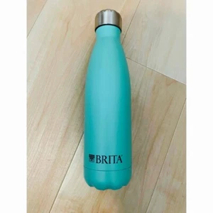 Brita 500ml Stainless Steel Water Bottle Right Green 17oz New - Picture 1 of 2