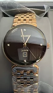 Rado Florence Classic Diamonds Stainless Steel Black Dial Watch R48917703 - Picture 1 of 5