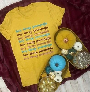 Hey There Pumpkin Tee- S ONLY - Picture 1 of 1
