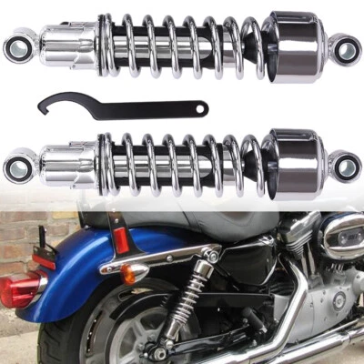 Amortiguador trasero 11,75" para Harley Road King Street Electra Glide Tour Glide Foto 1 de 4