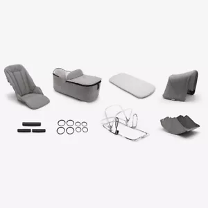 Bugaboo Fox 1 Juego Estilo 2 y 3 Colección Mineral Gris Claro - Imagen 1 de 11
