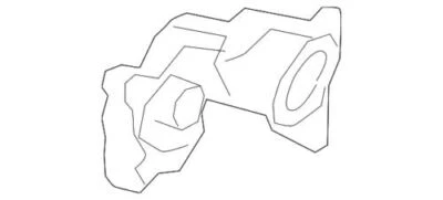 Adaptador de filtro de aceite genuino GM 2007-2017 Buick Cadillac Chevrolet Saturn 12690205 Foto 1 de 2