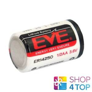 EVE ER14250 1/2AA 3.6V LITHIUM BATTERY ENERGY VERY ENDURE BOBBIN CELL SIZE NEW