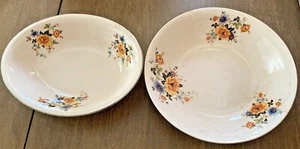 Vintage ROYAL BEIGE by ROYAL CHINA OVAL & ROUND SERVING BOWLS (2) - Picture 1 of 8