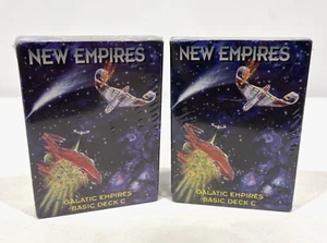 SET OF 2 NEW EMPIRES GALACTIC EMPIRES BASIC DECK C NEW SEALED BY COMPANION GAMES - Picture 1 of 5
