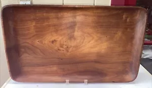 HAWAIIAN KOA WOOD LARGE TRAY PLATTER BIG ISLAND HAWAII ACACIA 22”x13” - Picture 1 of 16