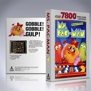 Atari 7800 UCG - NO GAME - Ms. Pac-Man - Picture 1 of 2