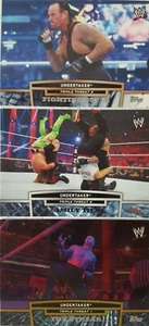 2013 Topps WWE - Triple Threat Card Set THE UNDERTAKER  #TT28-1,2,3 - Bild 1 von 4