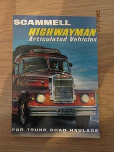 POSTALES GALERÍA DE ANUNCIOS VINTAGE SCAMMELL HIGHWAYMAN NO COM3 (X25 EN PAQUETE) - Imagen 1 de 1