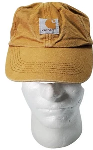Carhartt Hat Boys Youth Childs Brown Canvas Duck Baseball Cap Strapback Kids - Picture 1 of 11