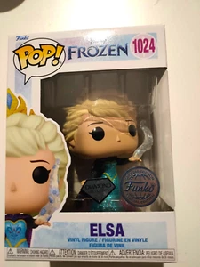 Funko POP ! 1024 Elsa Princess Diamond Glitter - Disney - Frozen - NEW!!! - Imagen 1 de 6