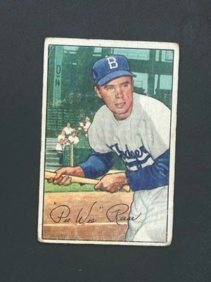 1952 Bowman - Pee Wee Reese #8 - Image 1 of 2