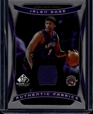 2004-05 SP游戏二手#AF-JR Jalen Rose正品面料 — 第 1/2 张图片