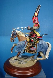 Saint Petersburg Russia  90mm Japanese Samurai war lord mounted  Pre oop - Picture 1 of 11