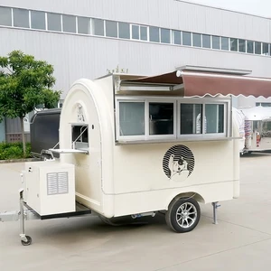Food Trailers Towable Fast Retail Food Truck Mobile Chart Juice Bar - Picture 1 of 7