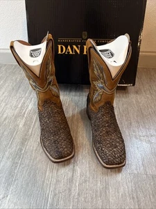 BOTAS VAQUERAS DAN POST DORSAL LUBINA WESTERN DP4102 - Talla 8 - Imagen 1 de 12