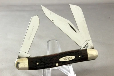 Cuchillo ganadero Case 6347 HP, asas de hueso Apploosa, 7 puntos, 1973, nunca usado Foto 1 de 4