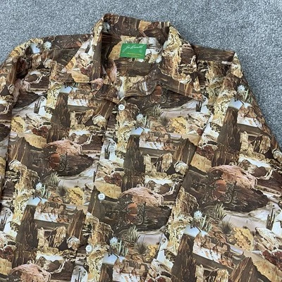 Camisa De Colección Años 70 Joe Namath By Arrow Hombres L Desert Canyon Abotonada Manga Larga Foto 1 de 4