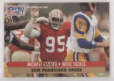 1991 Pro Set Mobil FACT Michael Carter #290 - Image 1 of 2