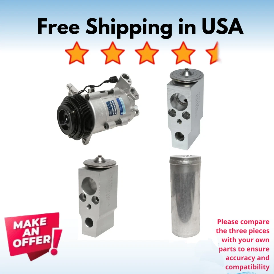 Kit Compresor Aire Acondicionado Nissan Quest 2004-2009 Foto 1 de 1