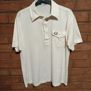 Fred Perry Sportswear 1970's Rare Polo T-Shirt Men's Size Small-Medium - Picture 1 of 8