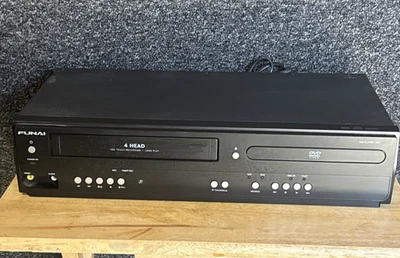 Комбинированный видеомагнитофон FUNAI DVD-плеер DV220FX4 протестирован без пульта дистанционного управления - Изображение 1 из 4