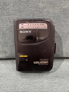 Reproductor de casete Sony Walkman WM-FX103 AM/FM reversa automática para piezas/reparación leer - Imagen 1 de 21