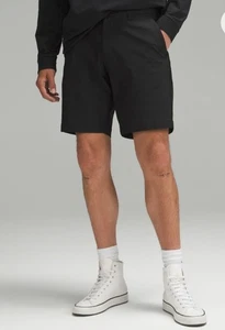 Pantalón Corto Lululemon Commission Ajuste Clásico 9" Talla 34 Negro - Imagen 1 de 7