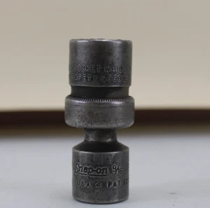 Snap On IPF18B  3/8" Drive 6-Pt. 9/16-Inch Shallow Swivel Impact Socket - Picture 1 of 5