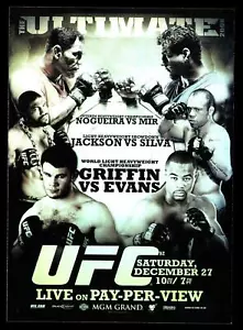 2010 Topps UFC #FPR-UFC92 UFC 92 EVANS vs rifrattore GRIFFIN - Foto 1 di 2