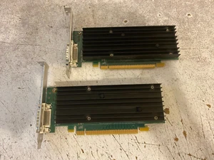 Lot of 2 HP NVIDIA Quadro NVS 290 Full Height Video Card DMS-59 PCIe 456137-001 - Picture 1 of 4
