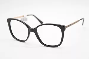 NEW ANNE KLEIN AK7079 001 BLACK GOLD AUTHENTIC EYEGLASSES 54-17 - Picture 1 of 4
