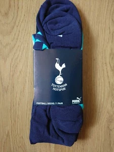 Tottenham Hotspur Spurs Puma 2006-2007 Away FOOTBALL Socks UK 9-11 - Brand New! - Picture 1 of 4