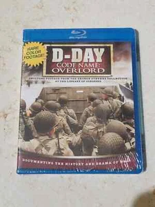 D-DAY Code Name OverLord, Blu-ray w/ Rare Color Footage New Sealed War - Foto 1 di 2
