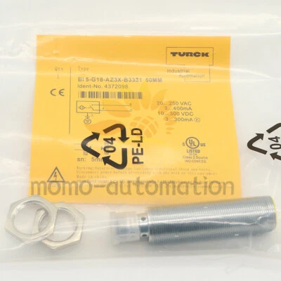 NEW TURCK BI 5-G18-AZ3X-B3331 20-250VAC sealed package 1PCS #MO - Image 1 of 3