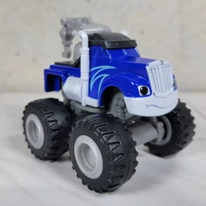 Trituradora de remolque Blaze and The Monster Machines Monster Truck juguete fundido a presión Mattel 2014 - Imagen 1 de 5