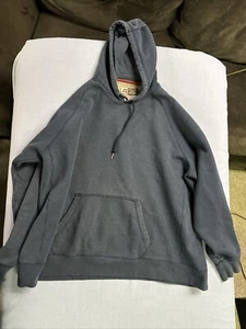 Hombre Russell Athlectic Manga Larga Con Capucha/2 XL Azul en Buen Estado - Imagen 1 de 5