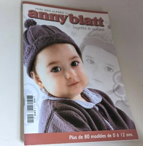 Anny Blatt - Number 2 - Layette & Enfant - 80 models - 0-12 Years in English - Picture 1 of 2