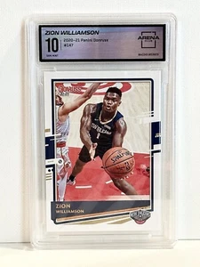 2020-21 Panini Donruss #147 Zion Williamson Arena Club Grade 10 GEM MINT!!🏀 - Picture 1 of 2