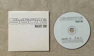 MUSIK AUDIO CD / SILIKON SOUL "RIGHT ON!" 2001 1T CD SINGLE PROMO VISA 6674 - Bild 1 von 2
