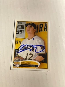 Pittsburgh Pirates CHASE D’ARNAUD Signed Card - Picture 1 of 1