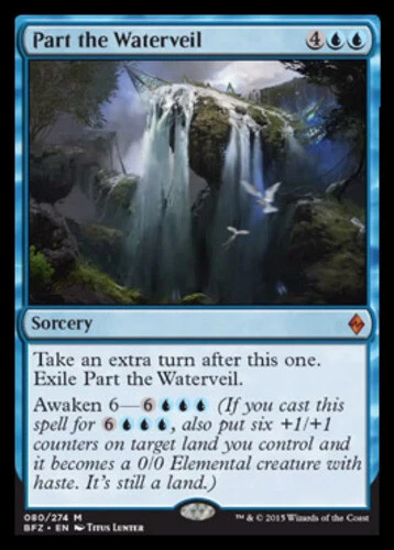 MTG - Part the Waterveil - Battle for Zendikar - NM, English Magic FLAT RATE SHI - Image 1 of 1