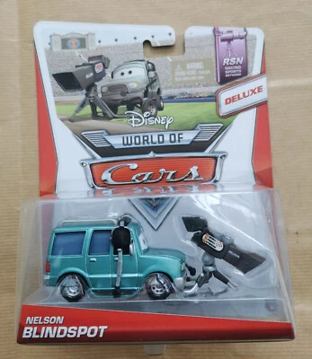 Disney Pixar Cars NELSON BLINDSPOT DELUXE Nuovo in Blister Buono. RARO ! - Immagine 1 di 4