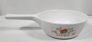 Plato de sartén vintage de flores silvestres Corning Ware P-81-B 1 pinta - Imagen 1 de 3