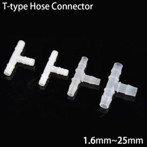 Conector de tubo de unión de plástico de 3 vías tipo T de 1,6 mm ~ 25 mm - Imagen 1 de 12