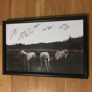 Foxing signiert das Albatross-Poster (Indie-Musikband Autogramm NICHT Vinyl/CD) - Bild 1 von 3